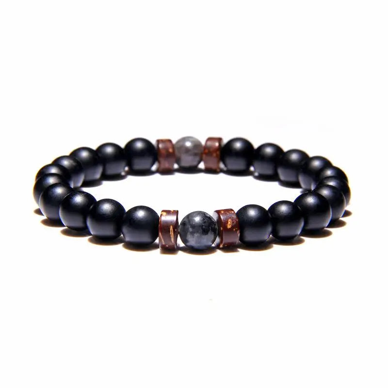 Volcanic Stone Beaded Bracelet