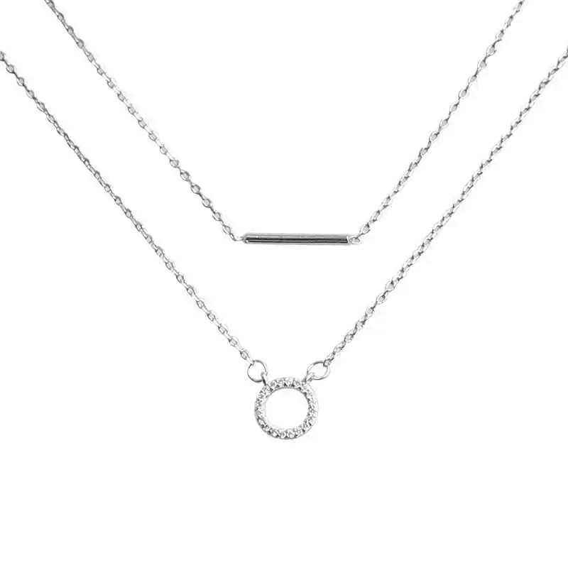 Circle Pendant Necklace