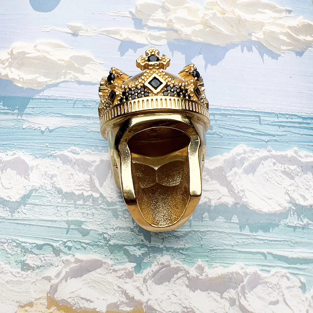 Skull King Crown Pendant