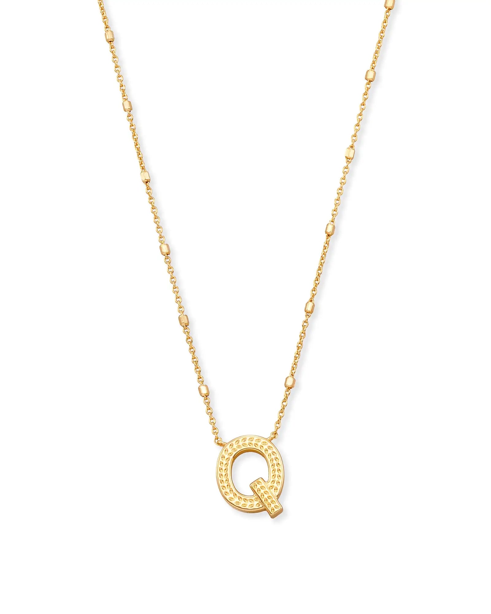 Kendra Scott A-Z Letter Pendant Necklace