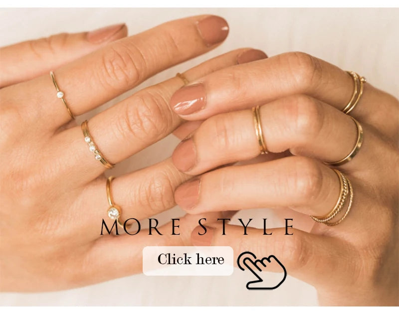 Heart-Shape Gold Ring – 14K Gold-Filled Minimalist Boho Knuckle Ring | Elegant Stacking Jewelry