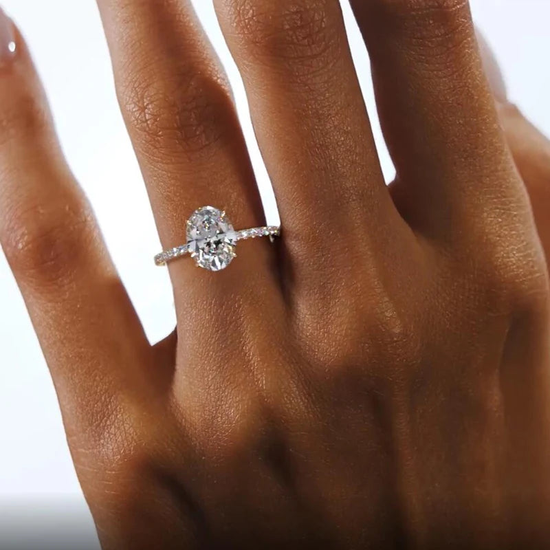 Eternal Embrace Oval Ring