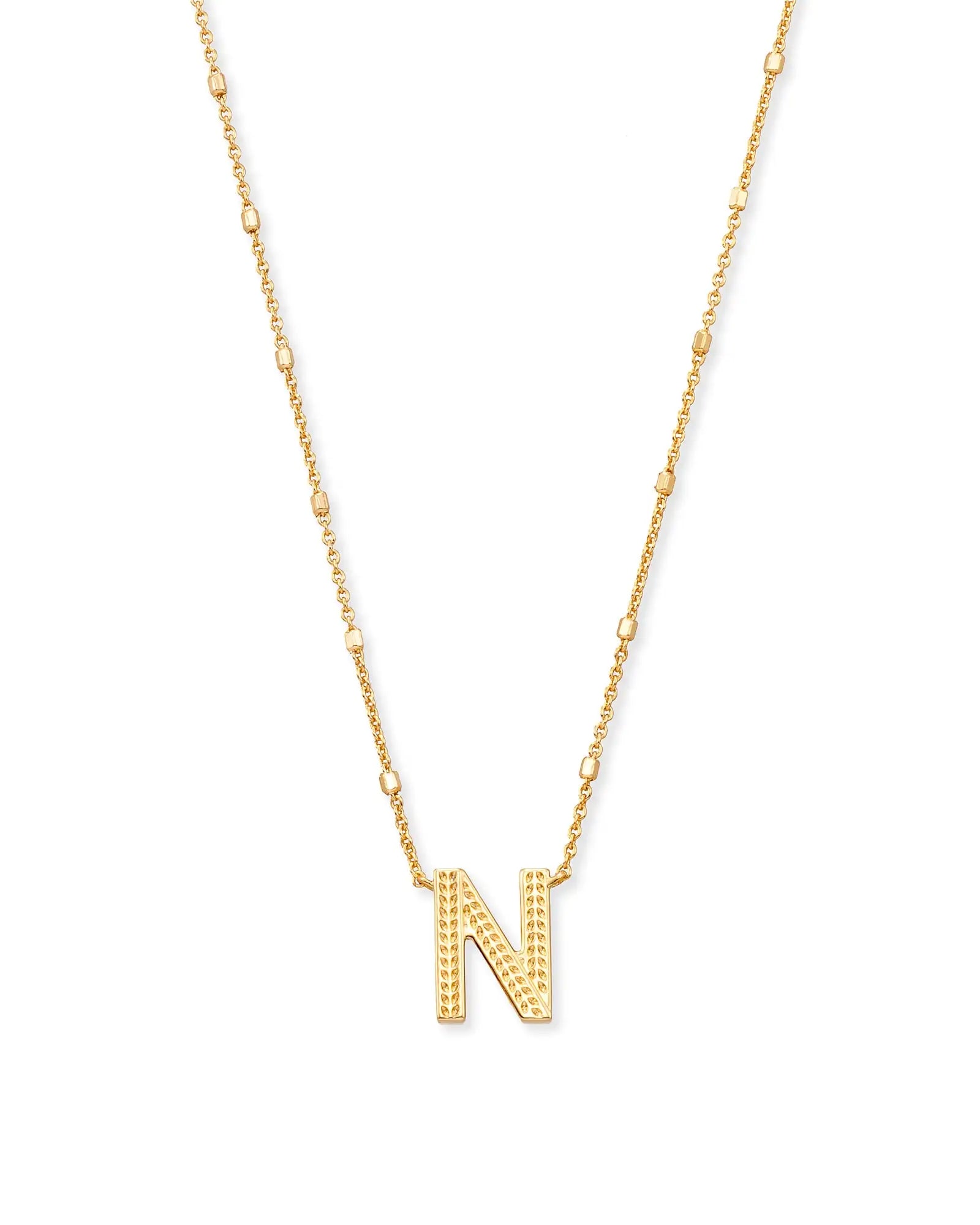 Kendra Scott A-Z Letter Pendant Necklace