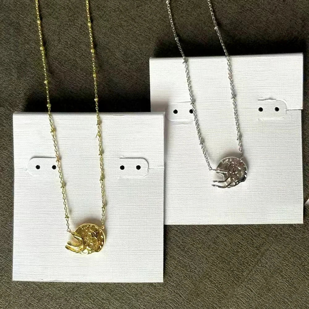 Kendra Scott Football Helmet Gold Short Pendant Necklace