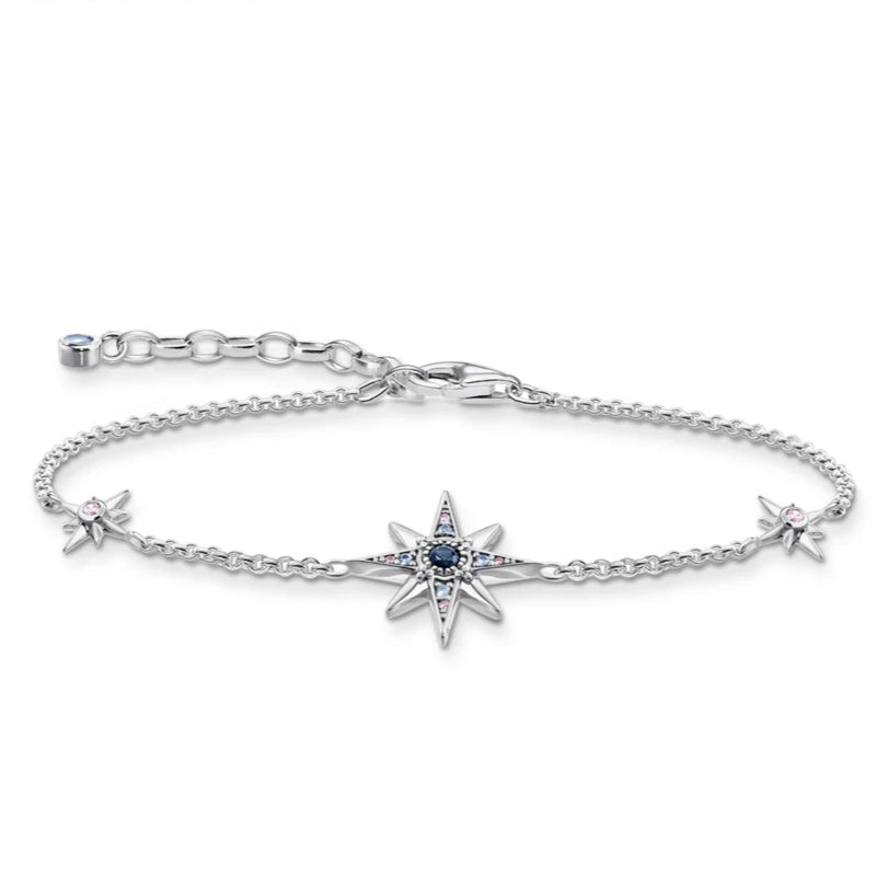 Lucky Star Sterling Silver Bracelet