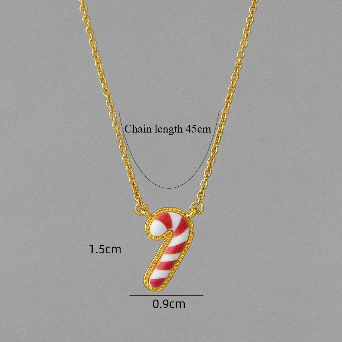 Kendra Scott Christmas Pendant Necklace – Candy Cane, Snowflake & Christmas Tree Charms