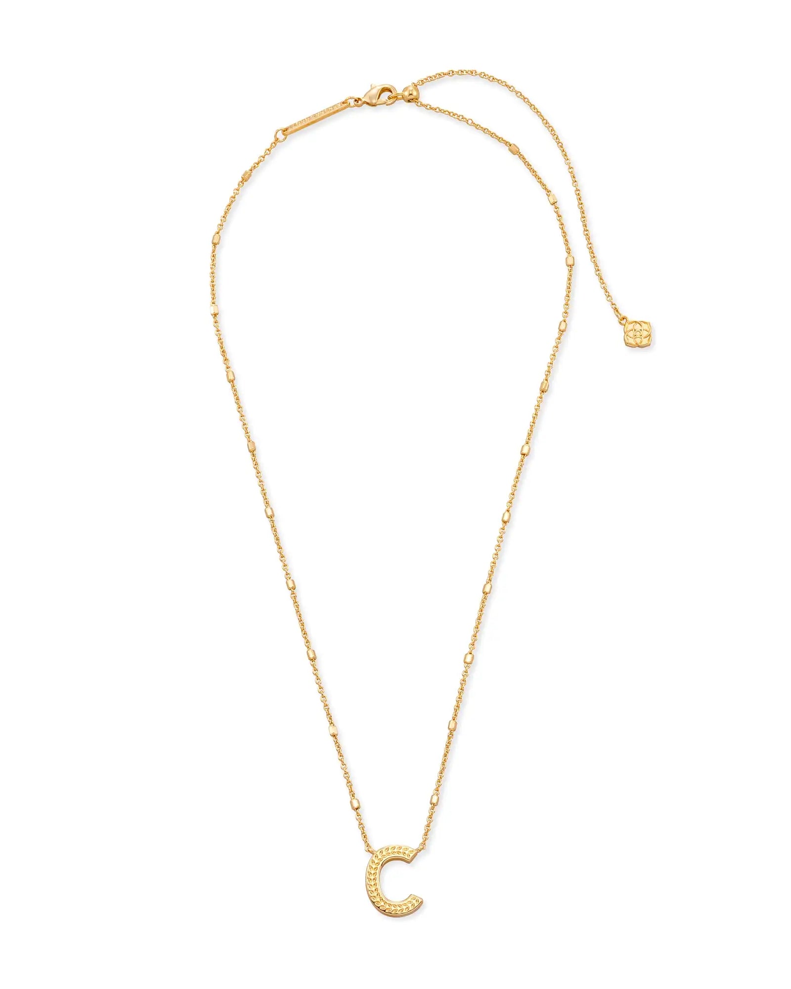 Kendra Scott A-Z Letter Pendant Necklace