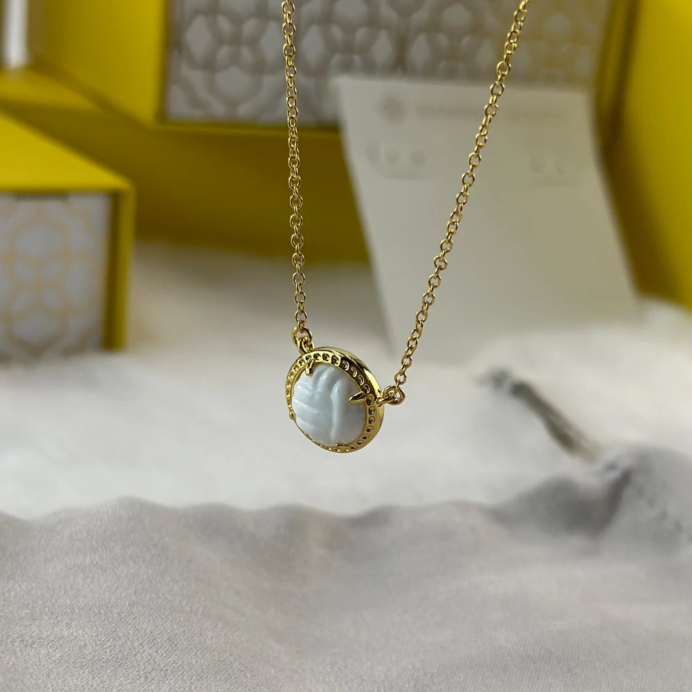 Kendra Scott Volleyball Short Pendant Necklace