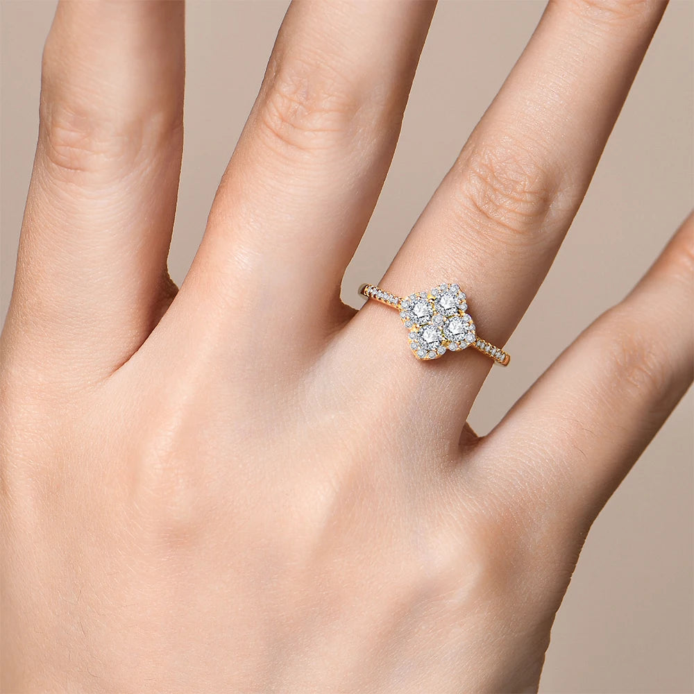 Classic Moissanite Ring