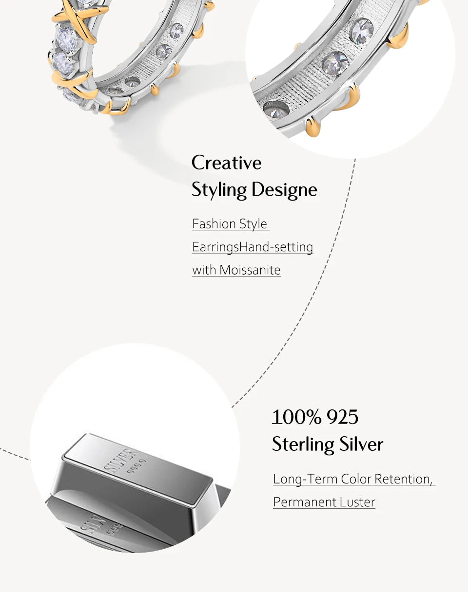 Tiffany XO Moissanite Silver Ring