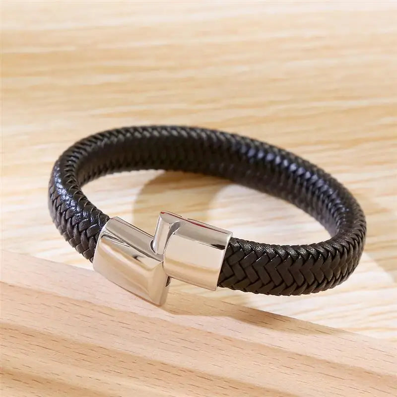 Classic Leather Bracelet for Men