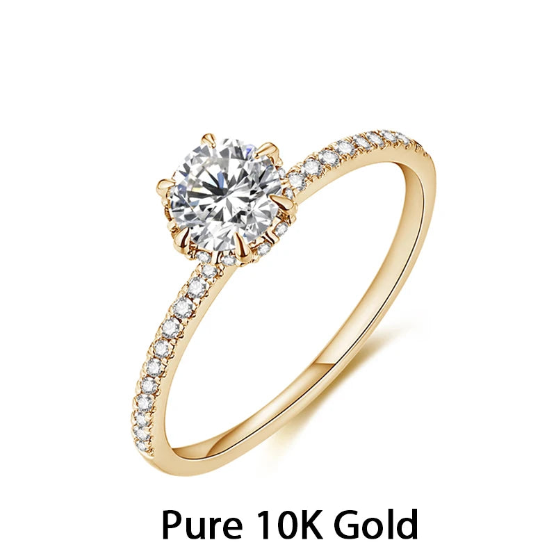 Promise Moissanite Ring