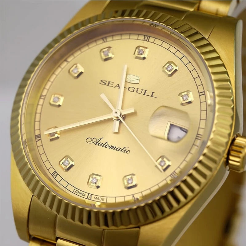 Luxury Gold Automatic Watch