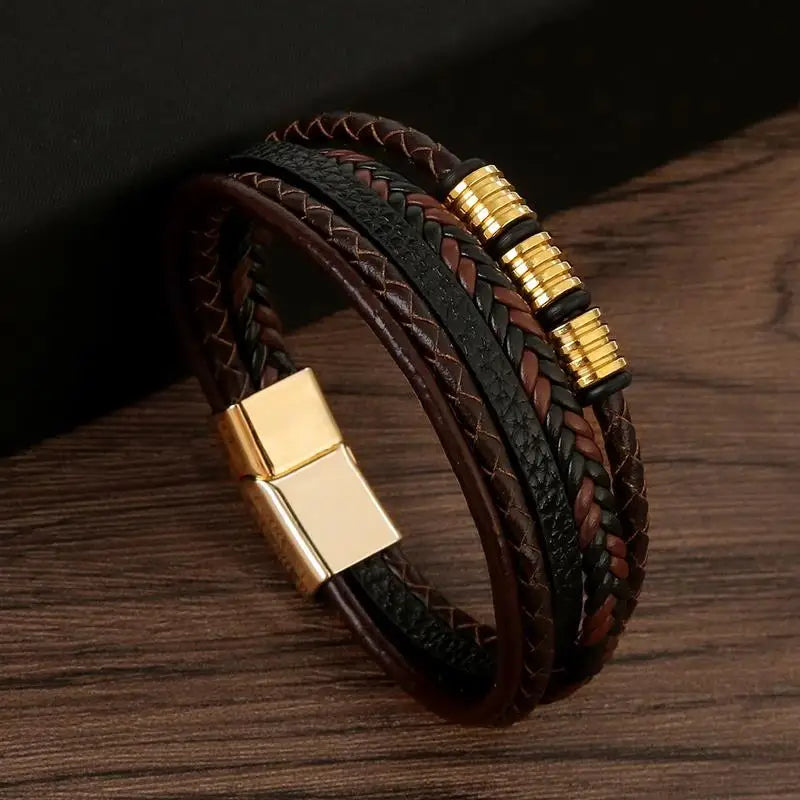 Luxury Leather Bracelet