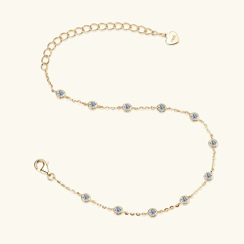 Twinkling Wishes 2.5mm Moissanite Bracelet