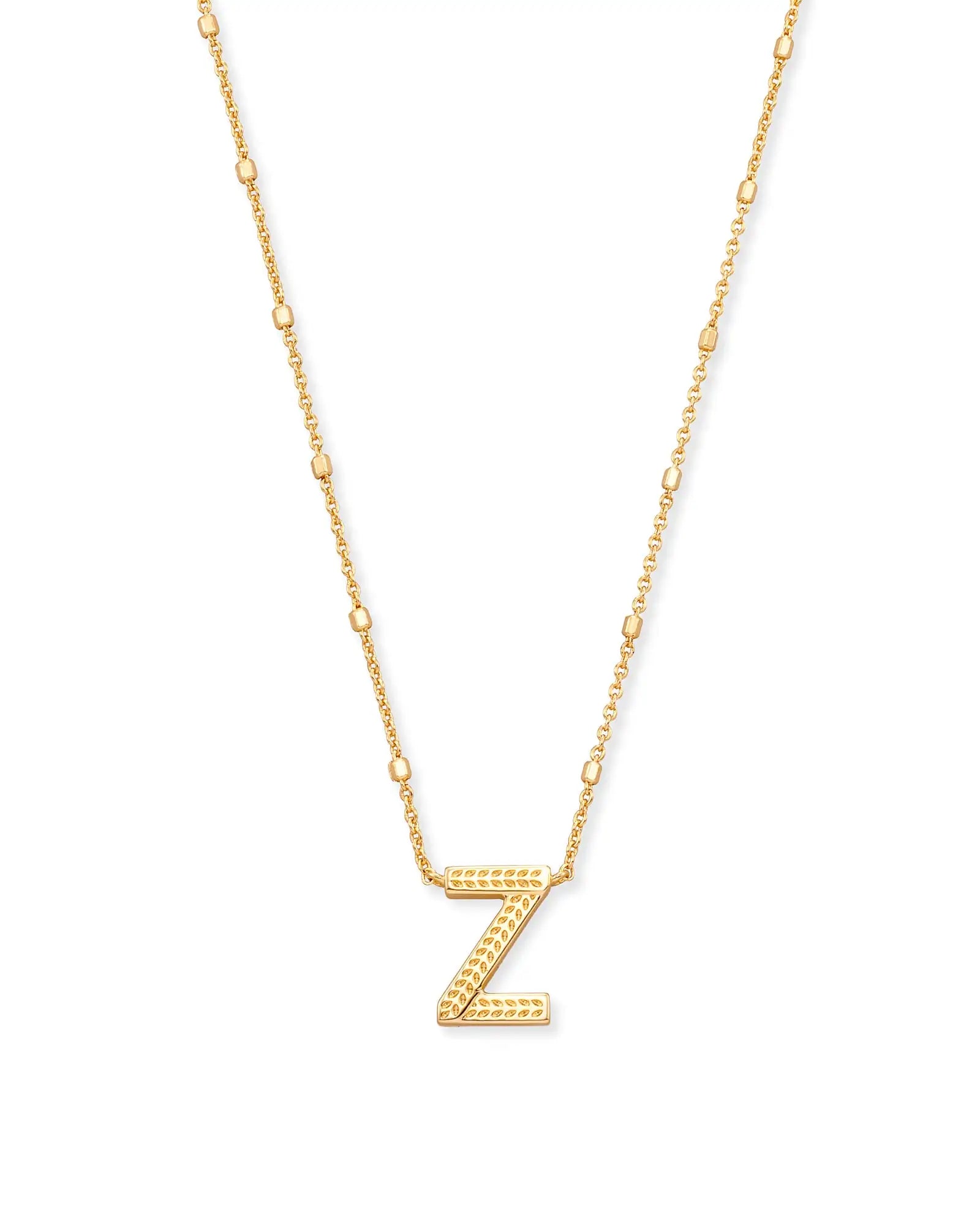Kendra Scott A-Z Letter Pendant Necklace