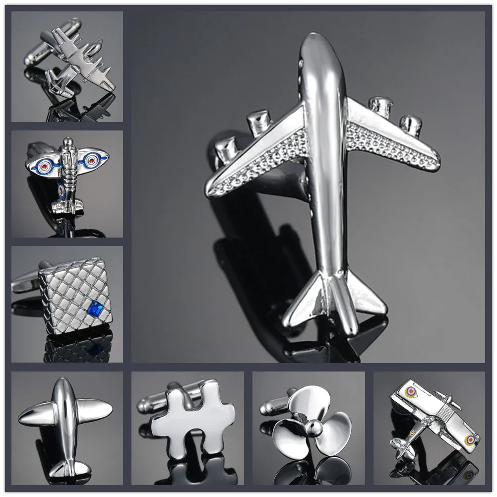 Airliner Cufflinks for Men