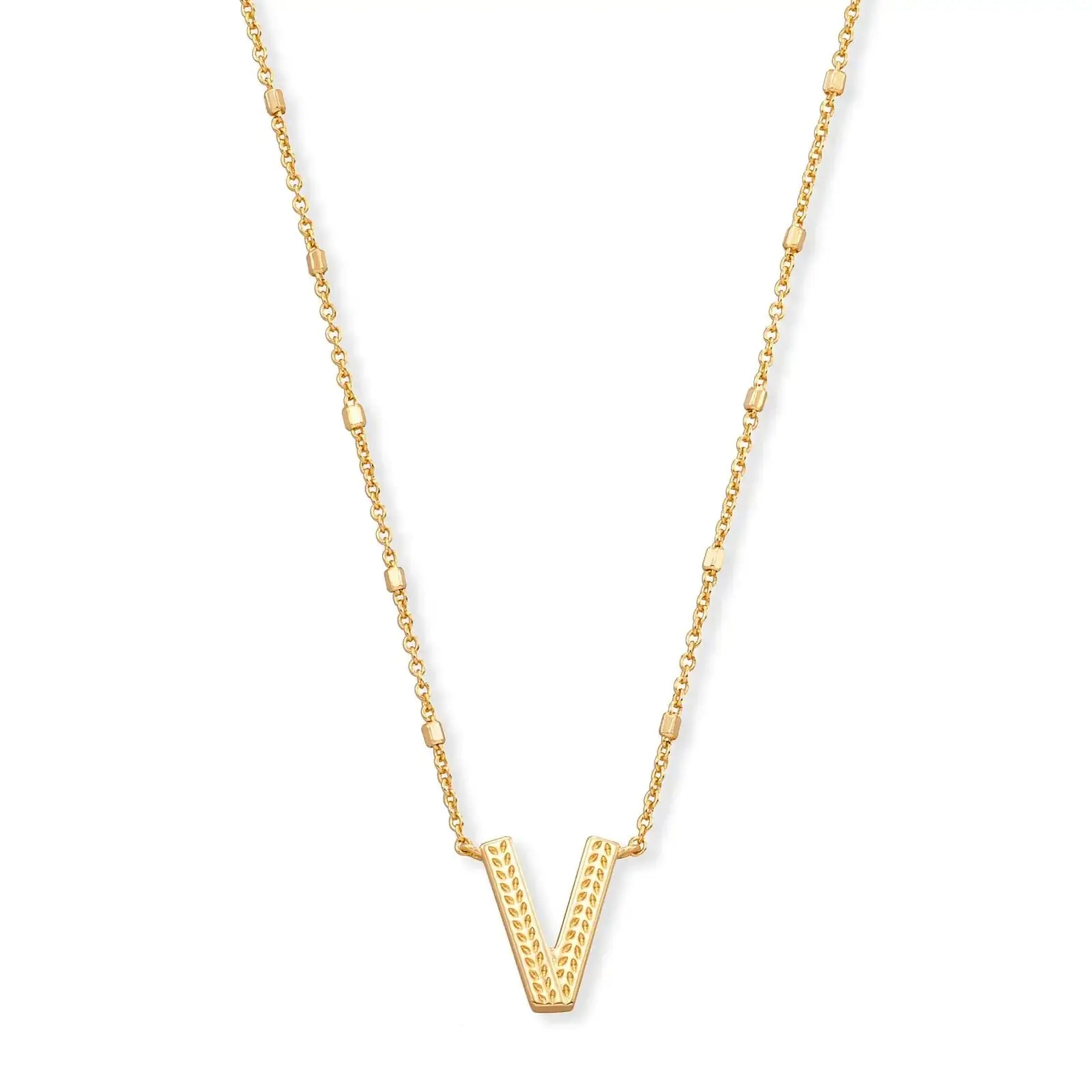 Kendra Scott A-Z Letter Pendant Necklace