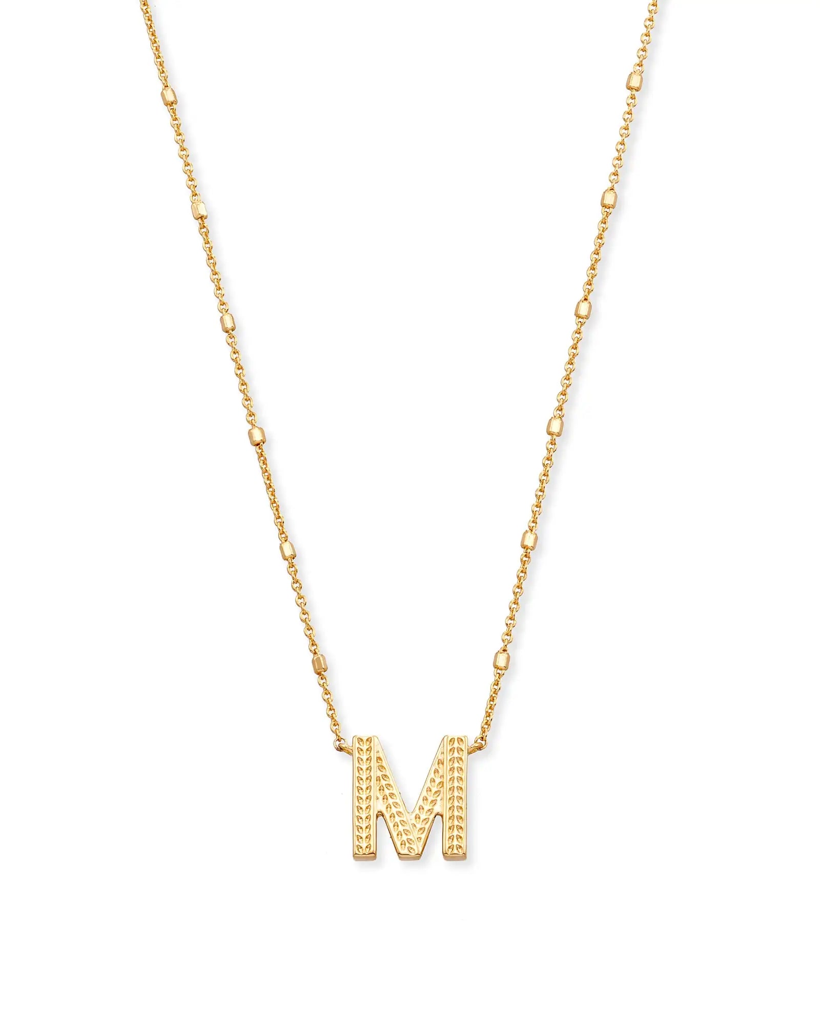 Kendra Scott A-Z Letter Pendant Necklace