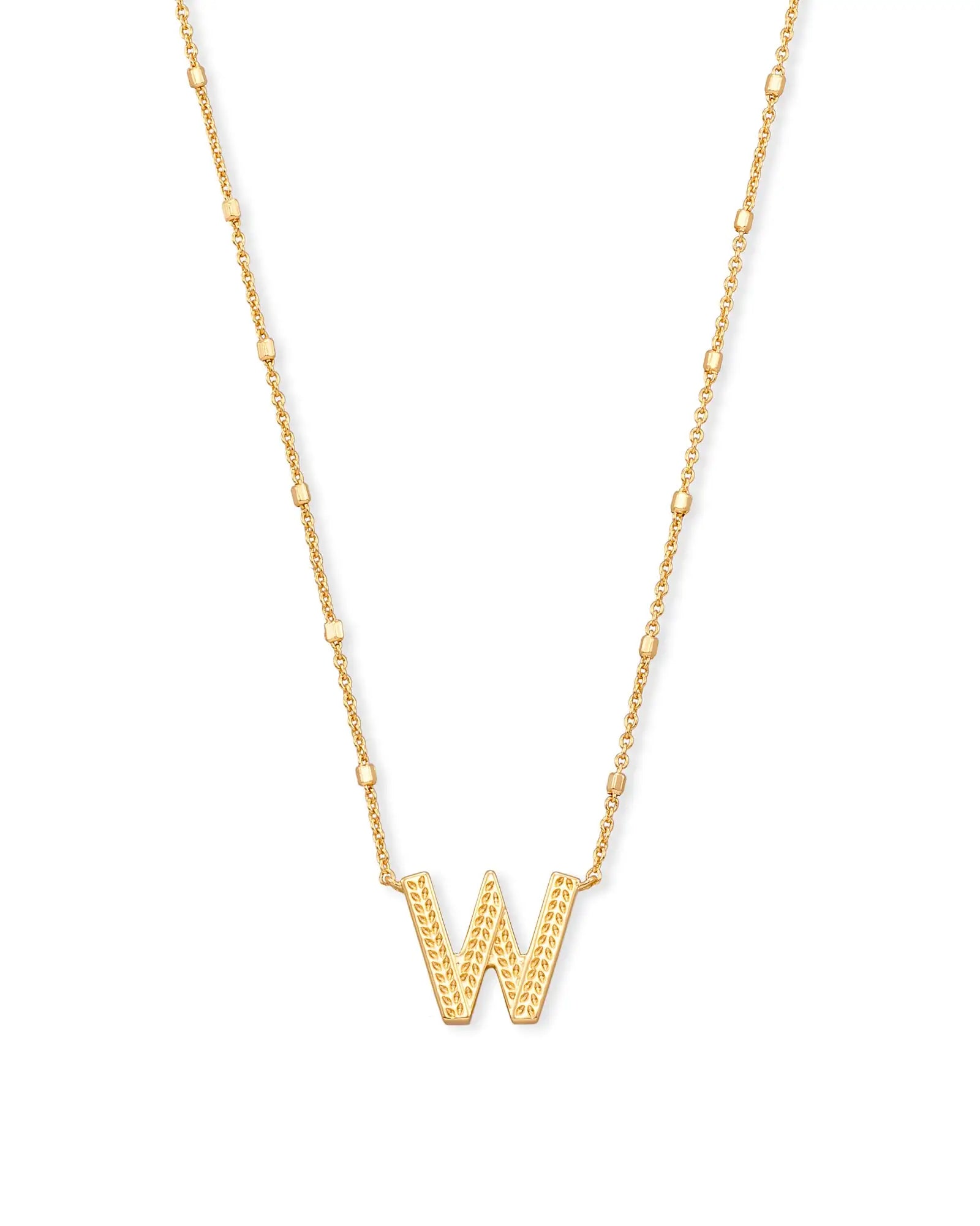 Kendra Scott A-Z Letter Pendant Necklace