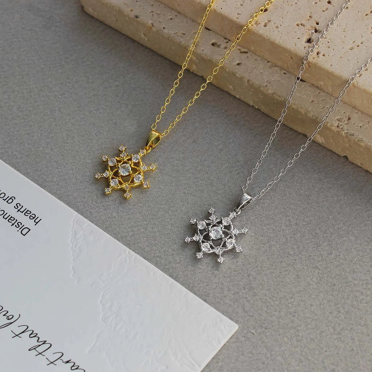 Snow Crystal Short Pendant Necklace- Kendra Scott