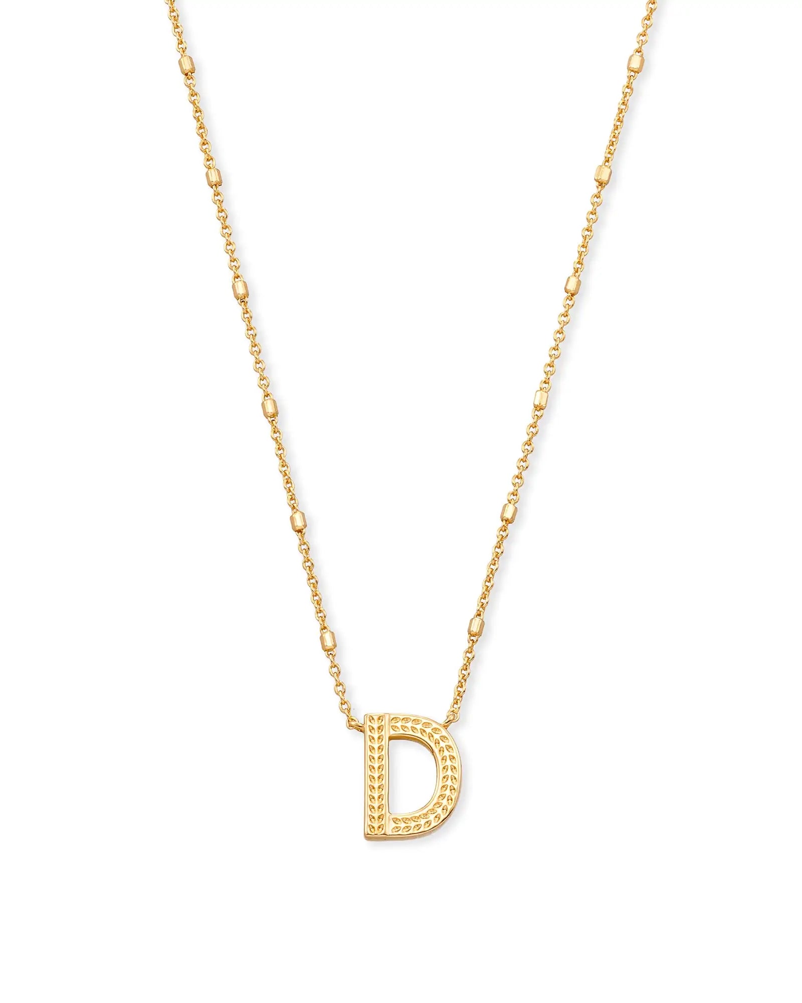Kendra Scott A-Z Letter Pendant Necklace