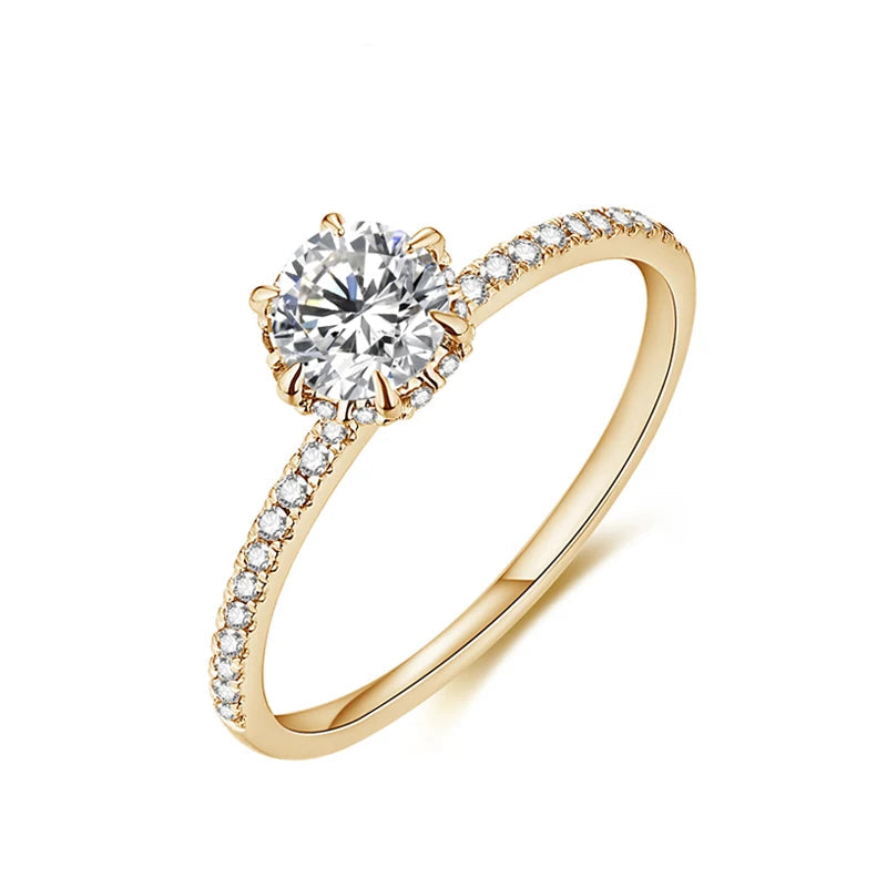 Promise Moissanite Ring