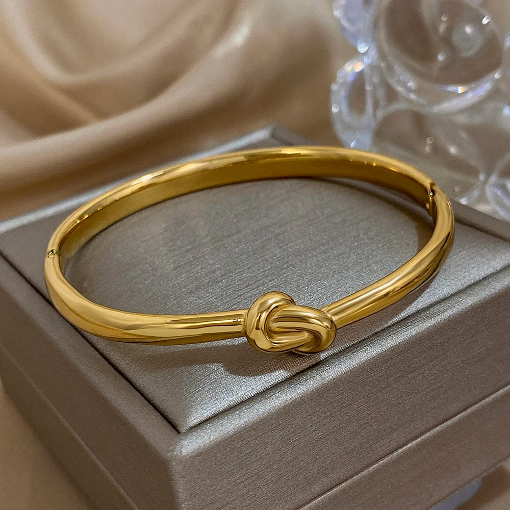 Knotted Luxury Bangle