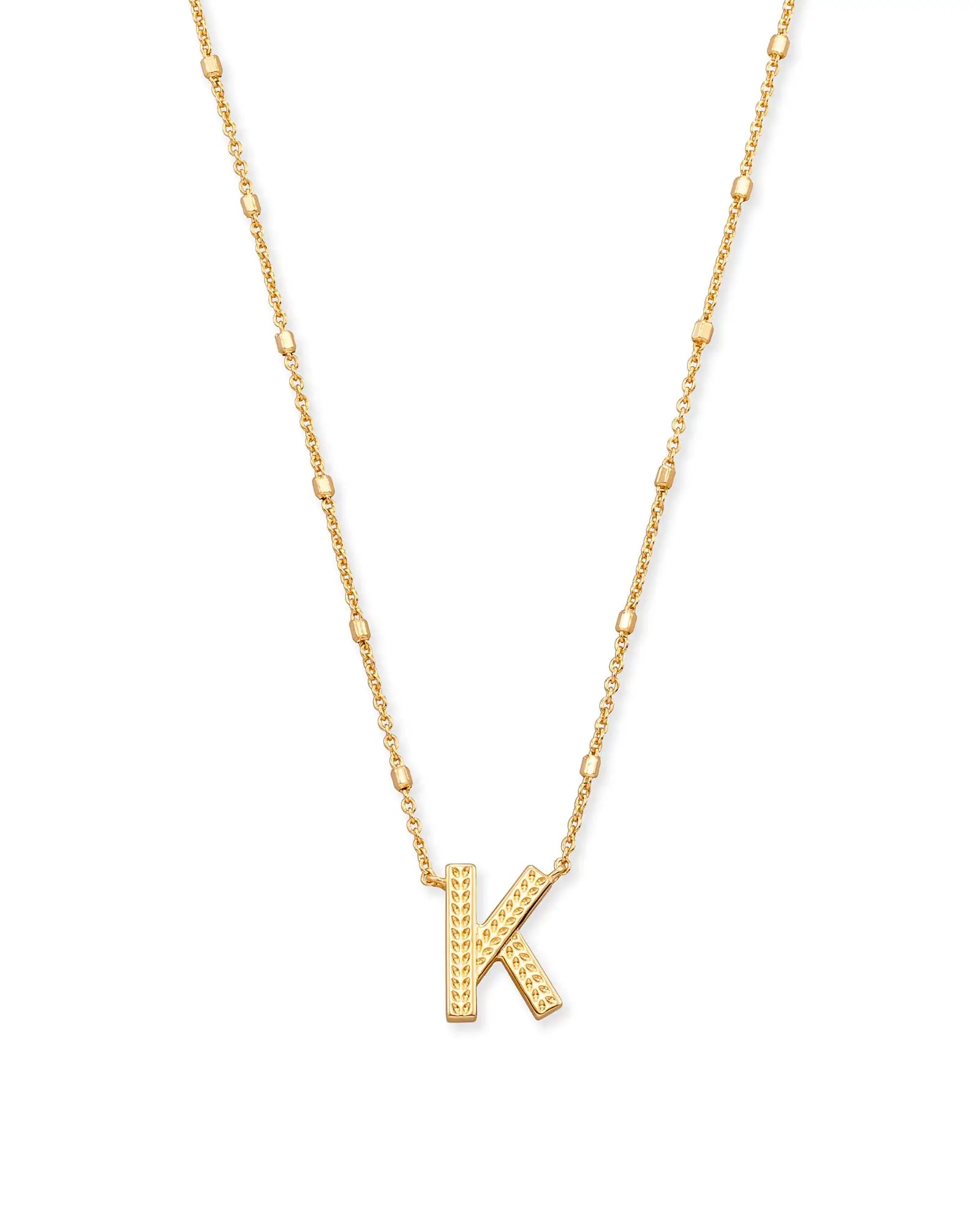 Kendra Scott A-Z Letter Pendant Necklace