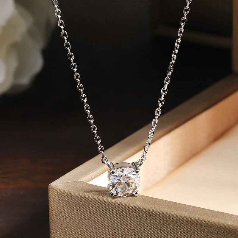 Dainty Moissanite Necklace