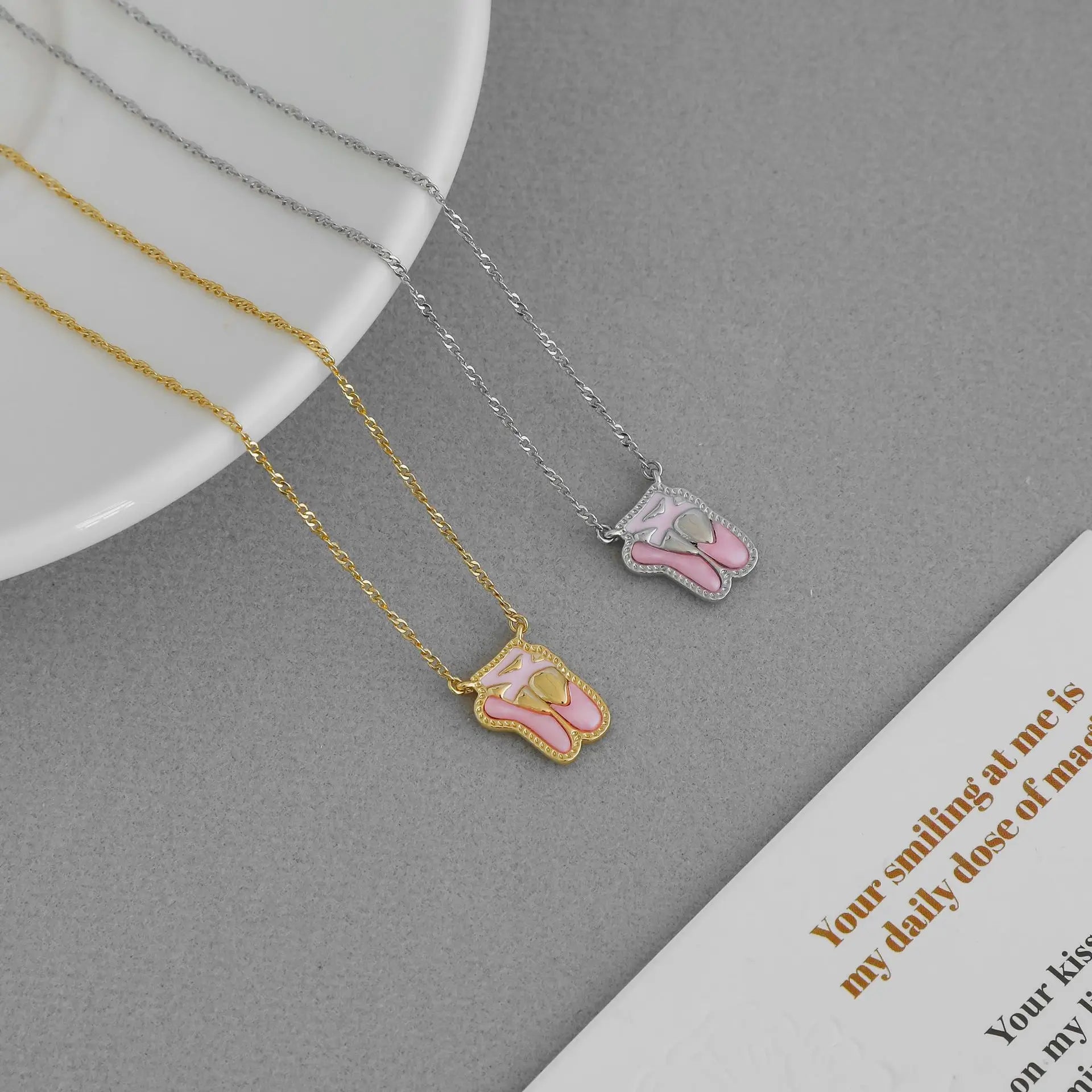 Ballet Shoes Pendant Necklace – Gold-Plated Kendra Scott