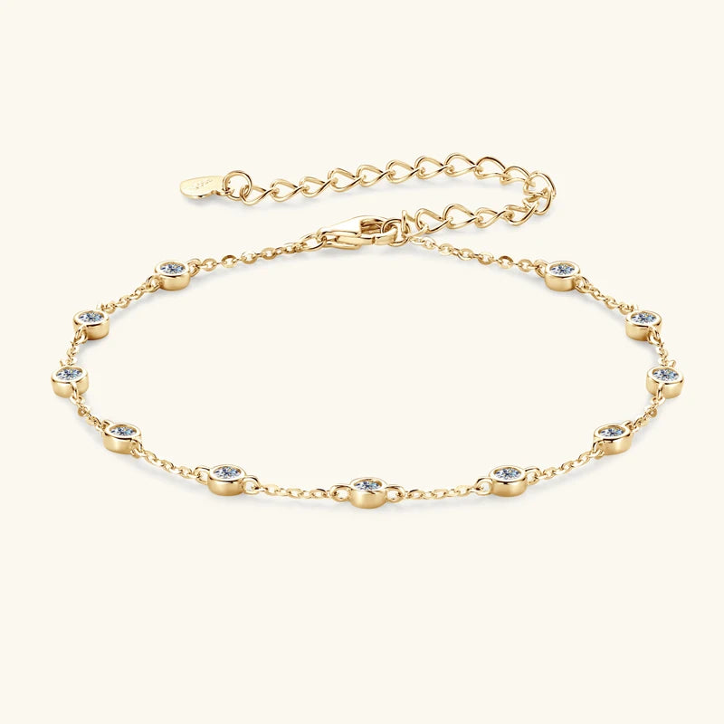 Twinkling Wishes 2.5mm Moissanite Bracelet