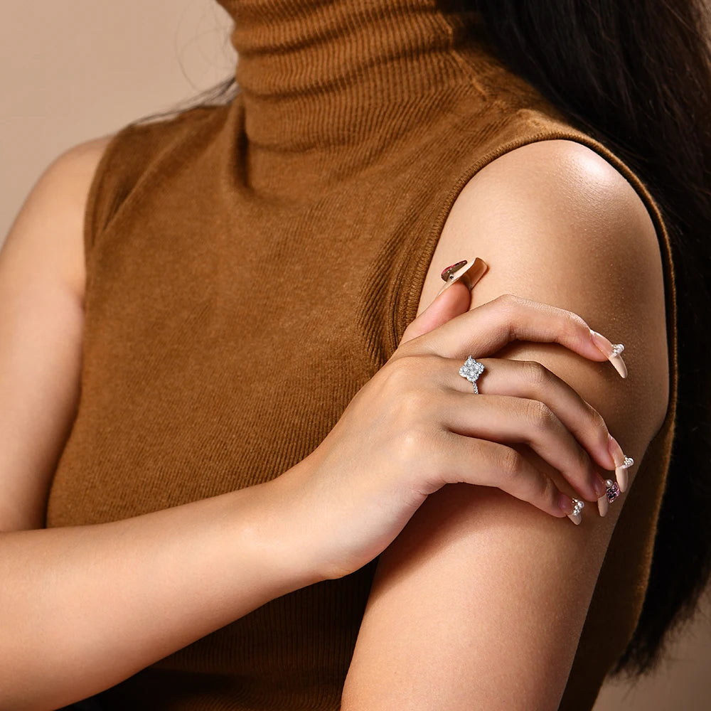 Classic Moissanite Ring