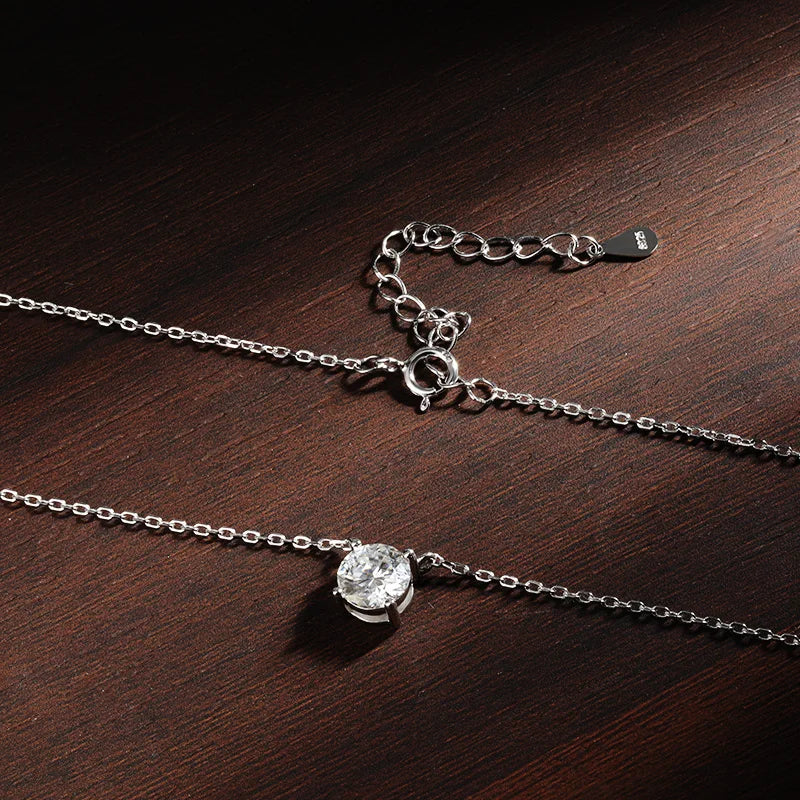 Dainty Moissanite Necklace