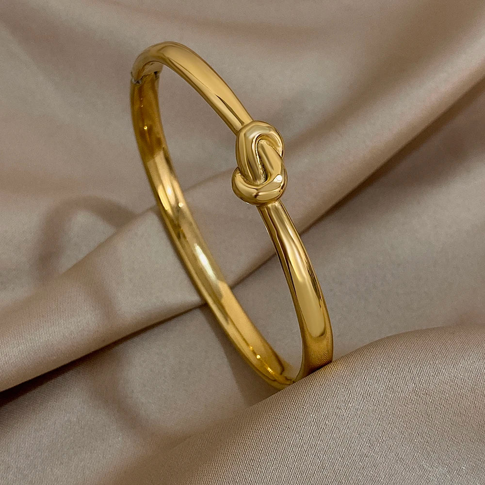 Knotted Luxury Bangle