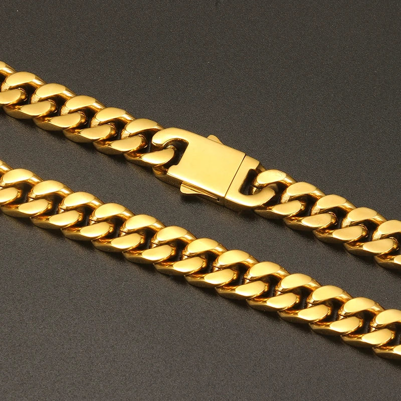 Luxury Necklace & Bracelet - Gold & Silver