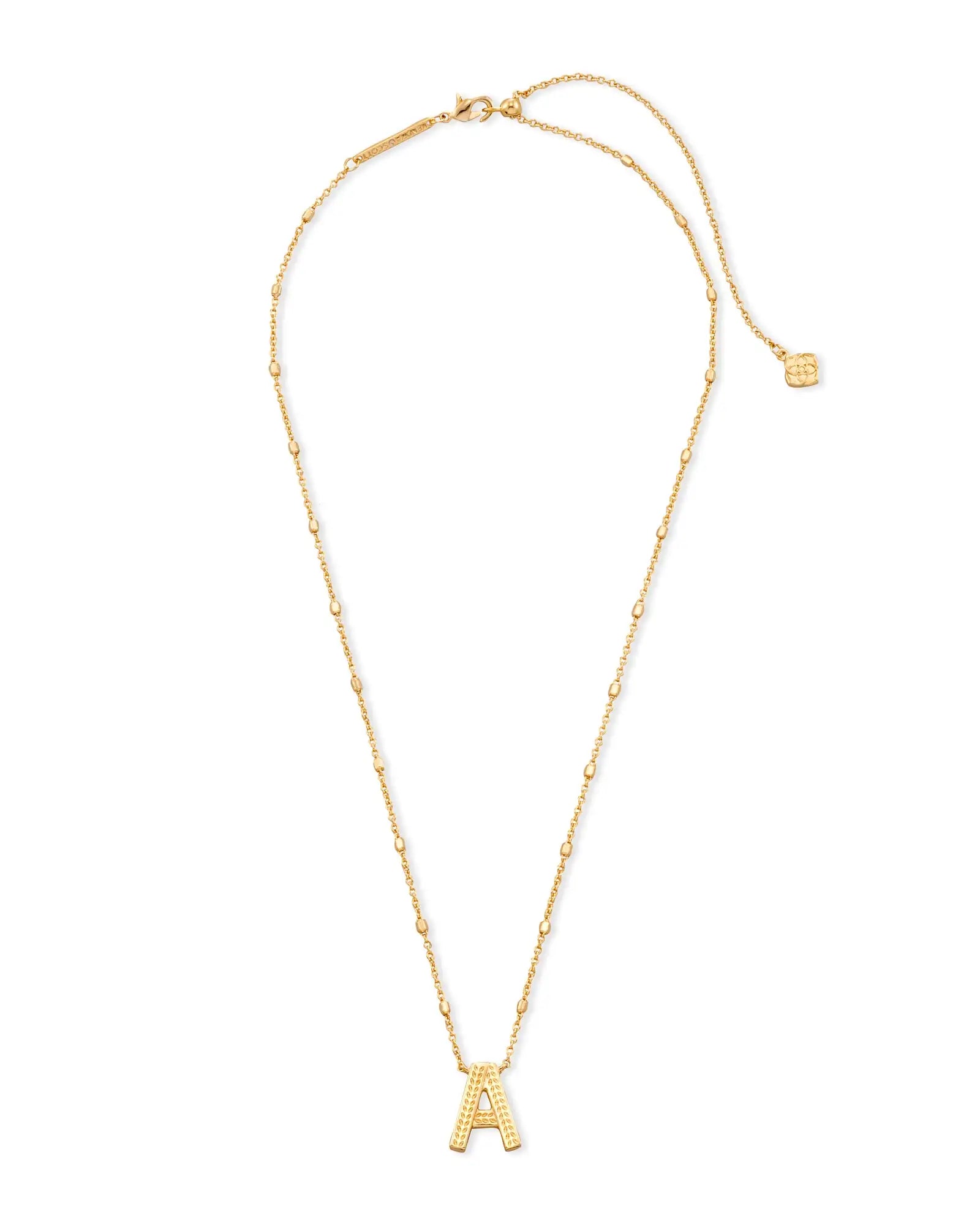 Kendra Scott A-Z Letter Pendant Necklace