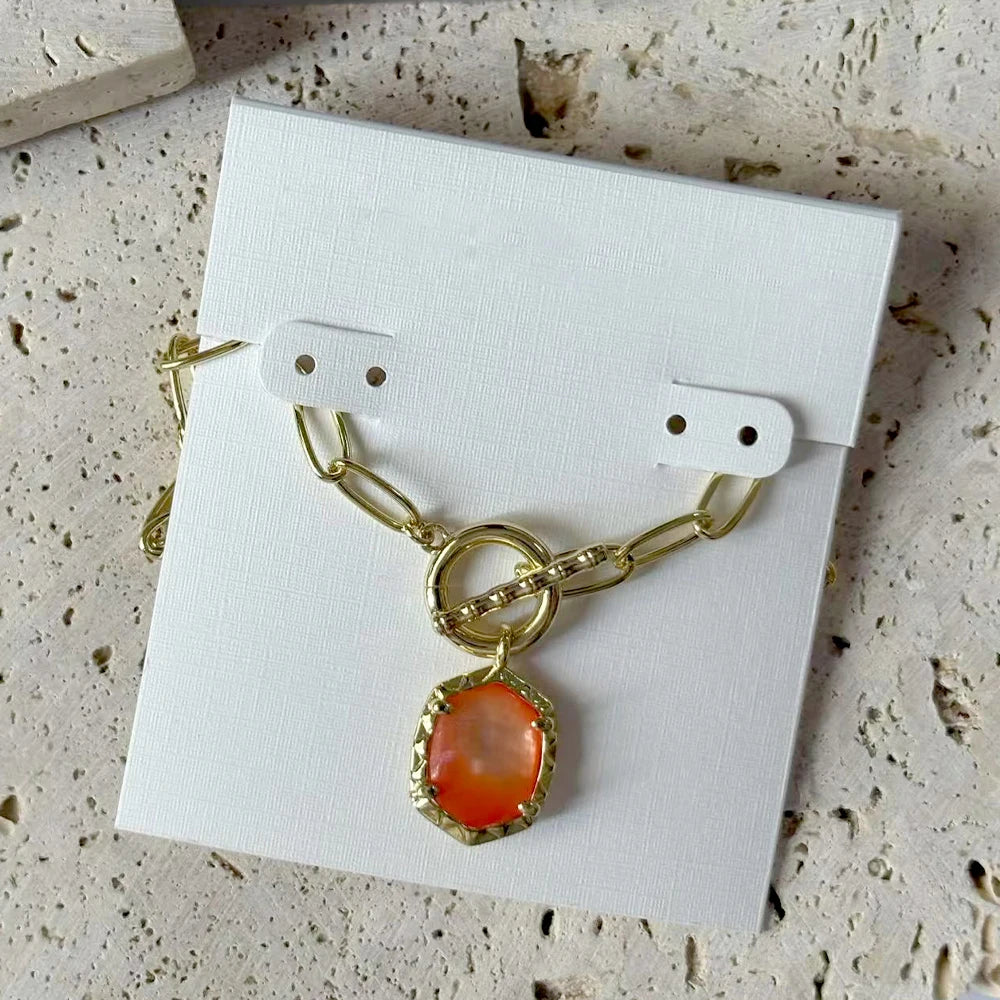 Daphne Gold Link |Convertible Paperclip Chain Kendra Scott