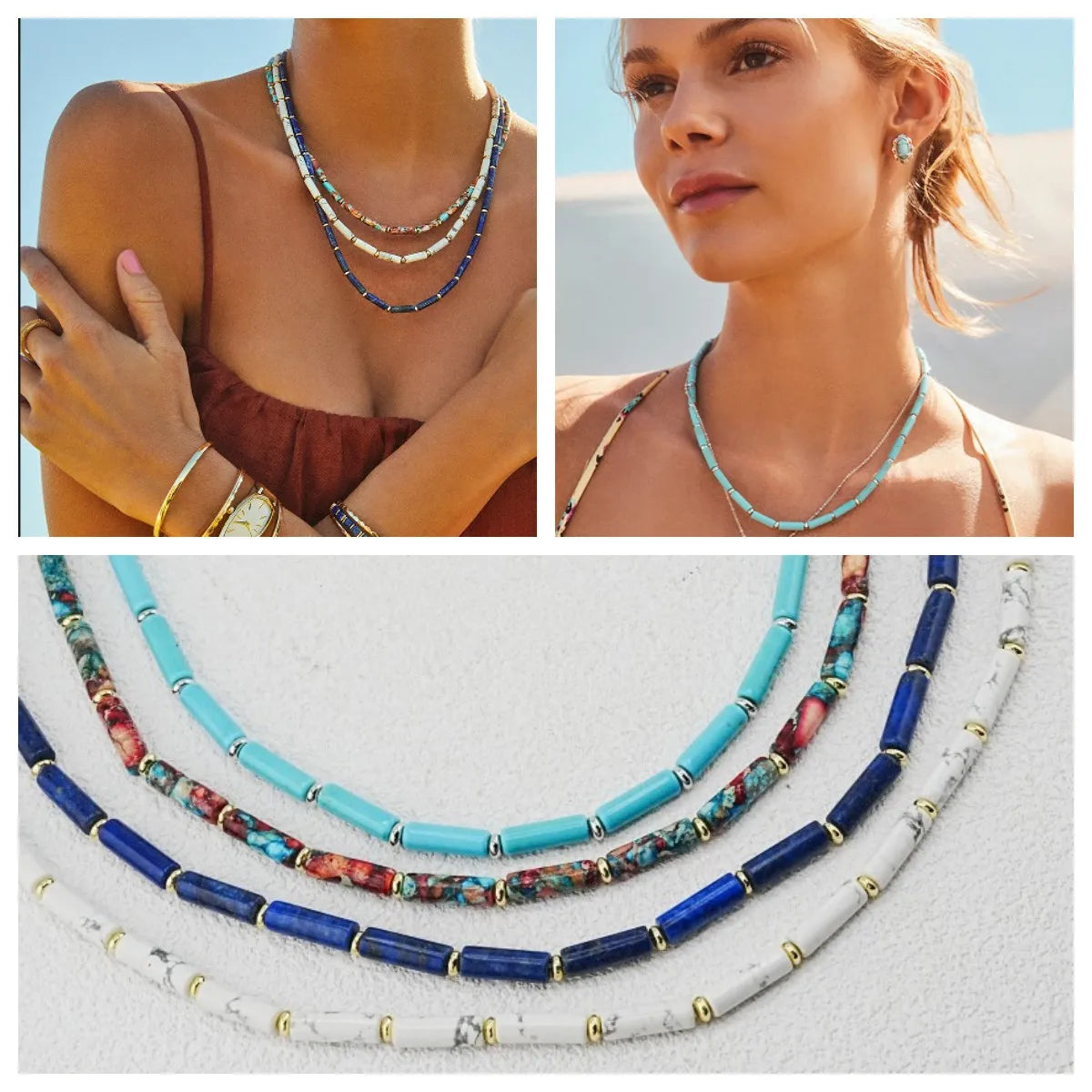 Kendra Scott Ember Gold Strand Necklace