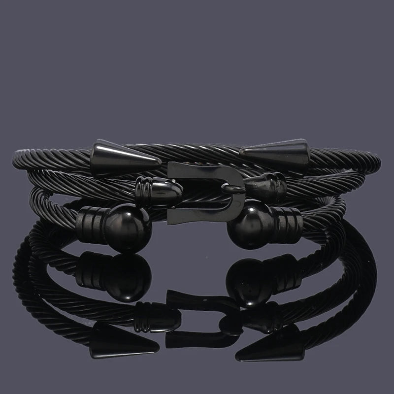 Luxury Arrow Cuff Bracelet Set