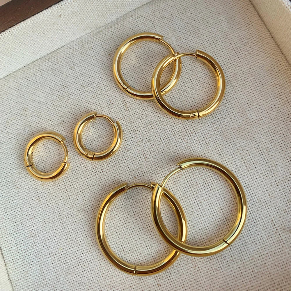 Gold Luxury Earrings - for Women and Men