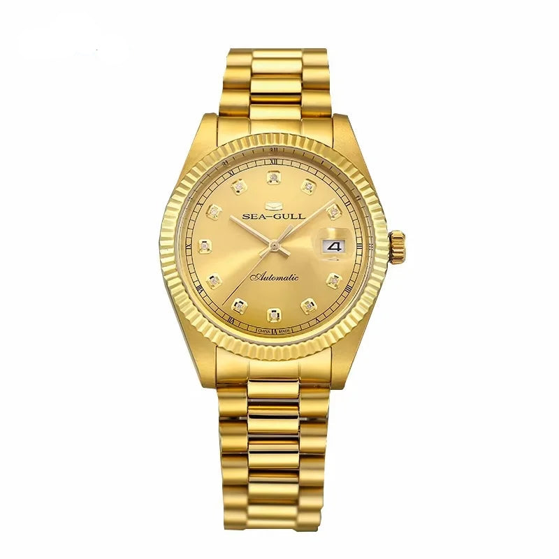 Luxury Gold Automatic Watch
