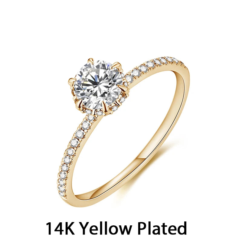 Promise Moissanite Ring