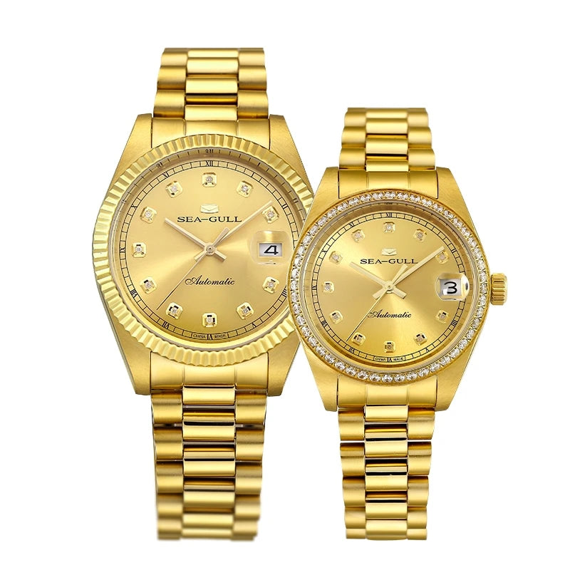 Luxury Gold Automatic Watch