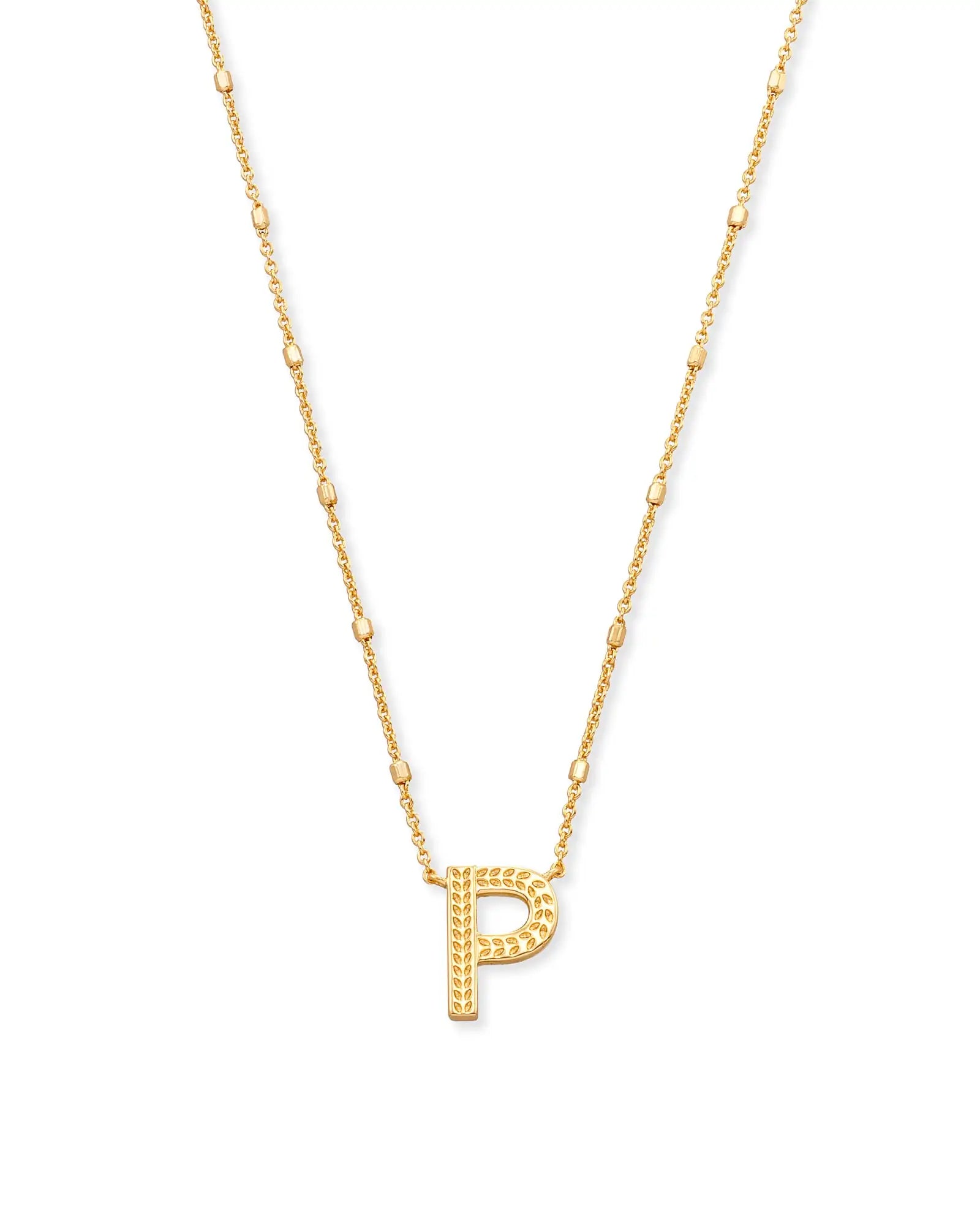 Kendra Scott A-Z Letter Pendant Necklace