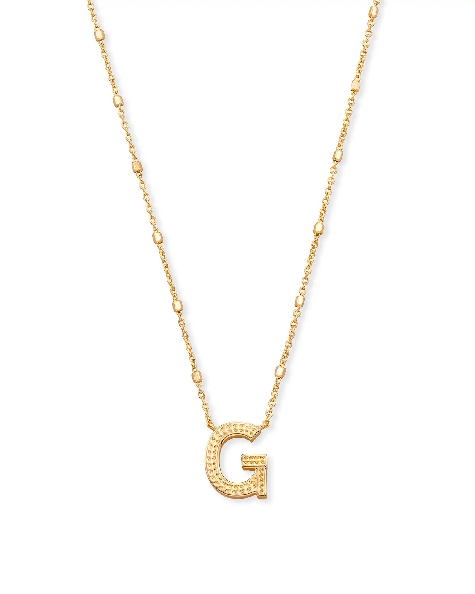 Kendra Scott A-Z Letter Pendant Necklace