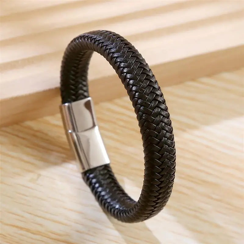 Classic Leather Bracelet for Men