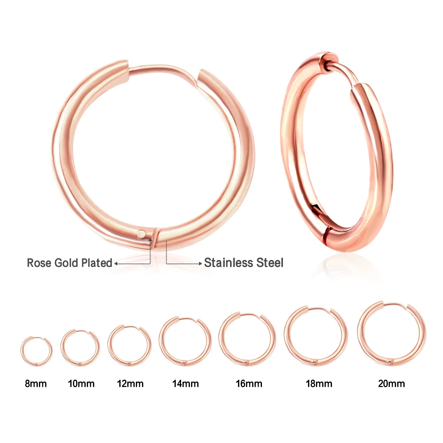 Gold Luxury Earrings - for Women and Men