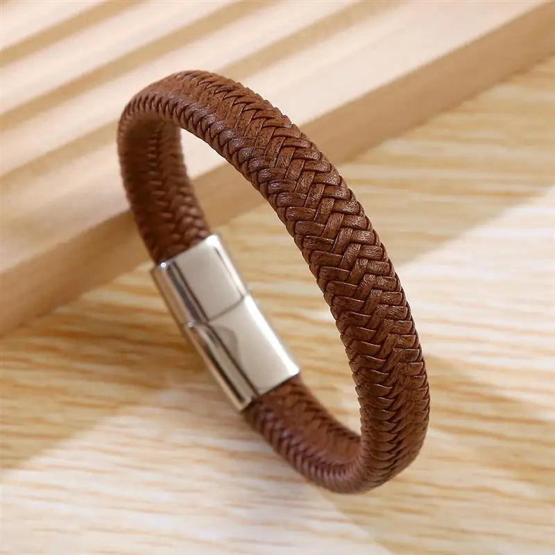 Classic Leather Bracelet for Men