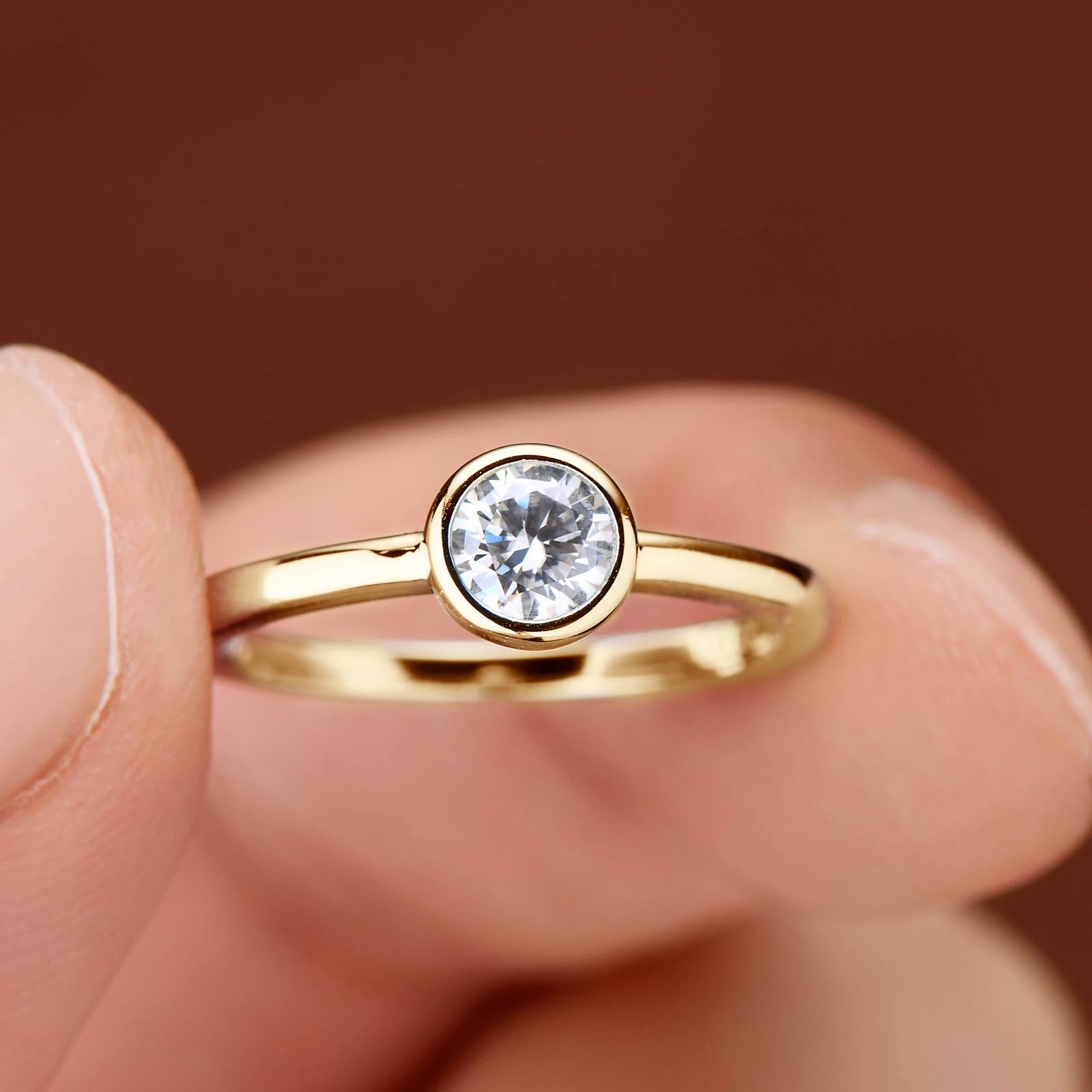 Twinkle 0.5CT Moissanite Ring